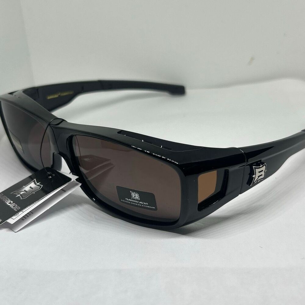Barricade Fit Over Glasses Polarized High Gloss Sunglasses – New